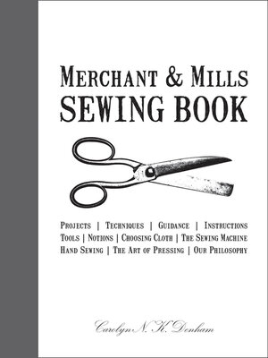 cover image of Merchant & Mills Sewing Book